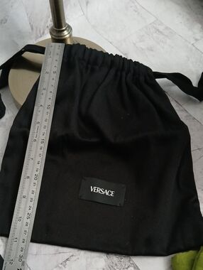 Versace Black Drawstring Dust Bag